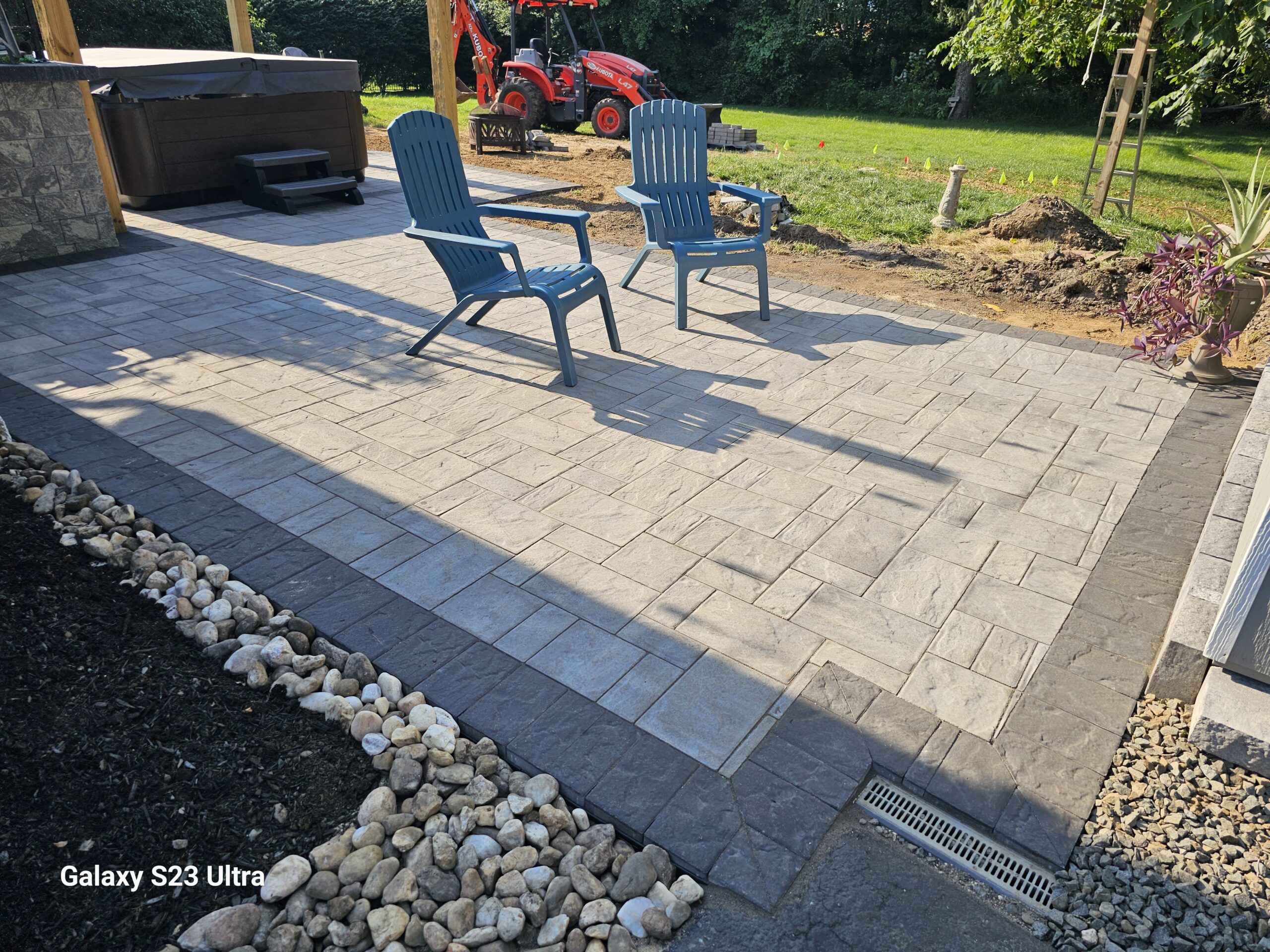 NJ paver installation