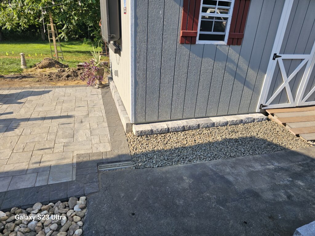 NJ paver installation