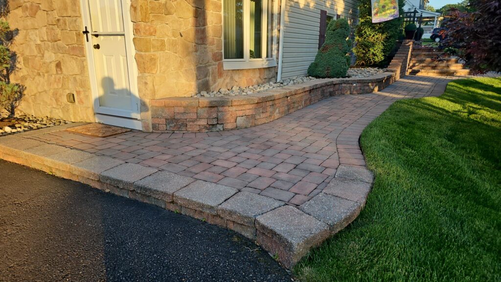 Penndel paver installation